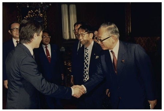 Incontro di una delegazione della Camera con una delegazione giapponese