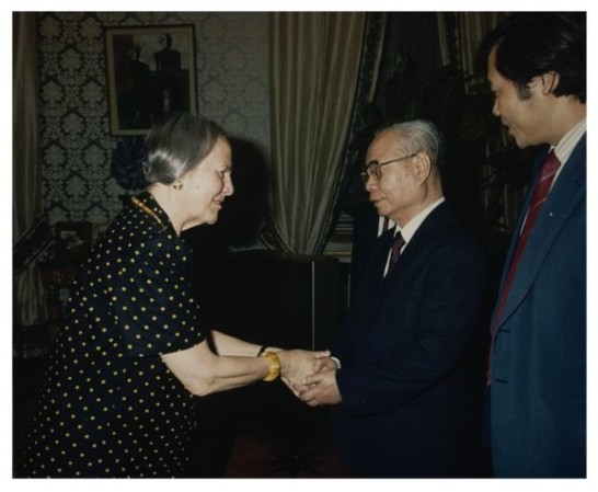 Incontro del Presidente Iotti con una delegazione parlamentare cinese