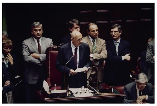 Elezione del Presidente della Camera Giorgio Napolitano