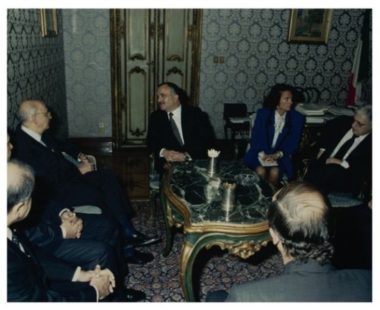 Presidente Napolitano riceve S.A.R. il Principe eriditario Regno Ascemita di Giordania Hassan Bin Talal
