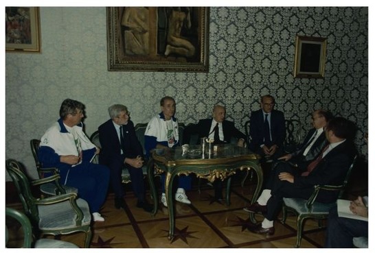 Presidente Napolitano riceve una delegazione dell'AVIS-AIDO