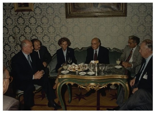 Presidente Napolitano riceve Gorbaciov