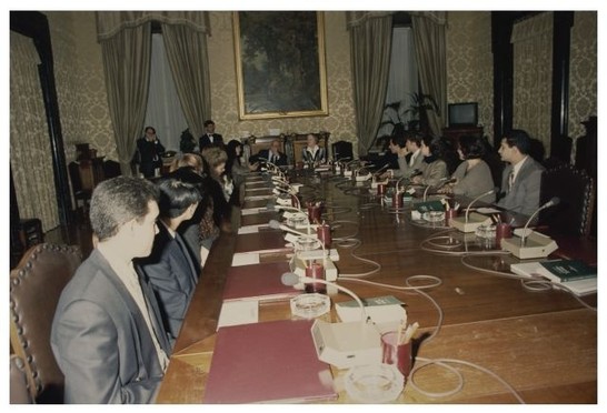 Presidente Napolitano incontra un gruppo di studenti statunitensi