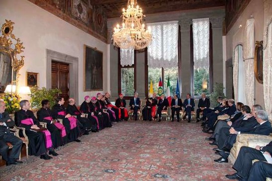 Ricevimento in occasione della ricorrenza annuale della firma dei Patti Lateranensi e dell'Accordo di modificazione del Concordato