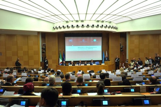 Cerimonia di inaugurazione della World e-Parliament Conference 2012
