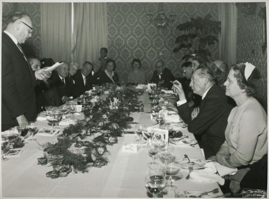 Colazione offerta ai delegati olandesi