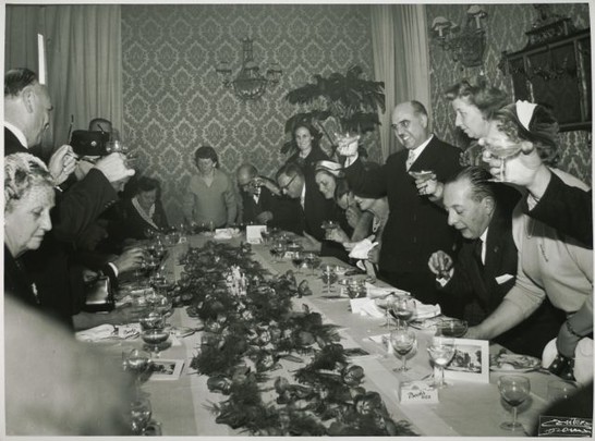Colazione offerta ai delegati olandesi