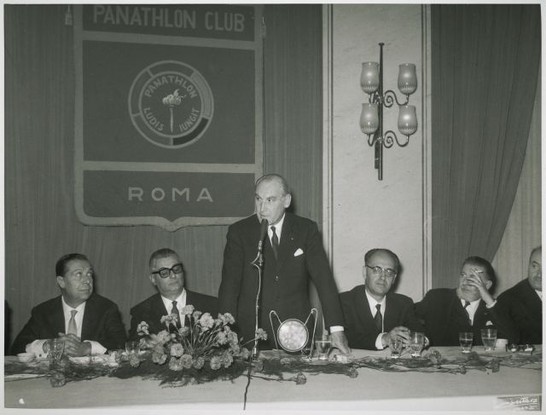 Conferenza al Panathlon Club di Roma