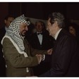 Incontro del Presidente on. Piccoli con il leader dell'O.L.P. Arafat