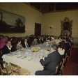 Pranzo offerto dal Presidente Iotti ai partecipanti della Conferenza CEE al Palazzo del Drago