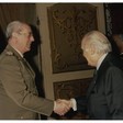Incontro del Presidente Scalfaro con il Capo di Stato Maggiore dell'esercito Corcione