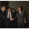 IIl Presidente della Camera dei Deputati Giorgio Napolitano riceve il Presidente della Camera cileno José Antonio Viera-Gallo