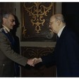Il Pres. Napolitano riceve il gen. Federici  comandante generale dell'Arma dei Carabinieri