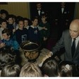 Presidente Napolitano incontra scolaresca elementare 'Marco Polo' di Roma