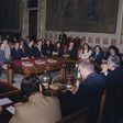 Il Presidente della Camera dei deputati, Luciano Violante, riceve una delegazione del Coordinamento Nazionale Unione Studenti