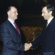Il Vicepresidente della Camera dei Deputati Pierluigi Petrini riceve il Sottosegretario agli affari esteri della Slovacchia, JÃÂ¡n Figeľ