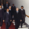 Il Presidente della Camera dei Deputati Luciano Violante riceve il Presidente della Repubblica dello Yemen AlÃÂ¬ Abdullah Saleh