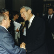 Il Presidente della Camera dei Deputati Luciano Violante incontra il Presidente del Senato Cileno, AndrÃÂ©s Zaldivar