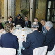 Riunione preparatoria dei Presidenti delle Camere dei Paesi del G8 Ã¢?? Allestimento tavoli vicolo Valdina e colazione