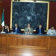Il Vice Presidente della Camera dei deputati, Alfredo Biondi, durante i lavori