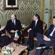 Il Presidente della Camera dei deputati, Pier Ferdinando Casini, riceve il Presidente della Repubblica della Siria, Bashar Al Assad