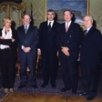 Il Presidente della Camera dei deputati, Pier Ferdinando Casini, incontra i Questori dell'Assemblea Nazionale francese