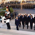 Deposizione di una Corona d'alloro da parte del Presidente della Repubblica all'Altare della Patria in occasione del 57° Anniversario della Liberazione