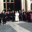 Sua Santità Giovanni Paolo II riceve gli Onori Militari in Piazza Montecitorio