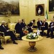 Il Presidente della Camera dei deputati, Pier Ferdinando Casini, riceve il Presidente della Repubblica d'Israele, Moshe Katzav