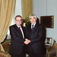 Il Presidente della Camera dei deputati, Pier Ferdinando Casini, riceve il Presidente del Parlamento della Repubblica di Macedonia, Ljupcho Jordanovski