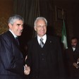Il Presidente della Camera dei deputati, Pier Ferdinando Casini, riceve, il Primo Ministro di Baviera, Edmond Stoiber