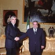 Il Presidente della Camera dei deputati, Pier Ferdinando Casini, riceve il Presidente dell'Assemblea Nazionale dell'Iraq, Hajim Al-Asani