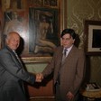 Il Presidente della Camera dei deputati, Fausto Bertinotti,  riceve l'Ambasciatore Palestinese S.E. Sabri Ateyeh