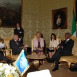 Visita alla Camera dei deputati del Segretario generale dell'ONU, Kofi Annan