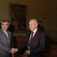 Il Presidente della Camera dei deputati, Fausto Bertinotti, riceve l'Ambasciatore della Repubblica Islamica dell'Iran, Abolfazl  Zohrevand