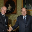 Il Presidente della Camera dei deputati, Fausto Bertinotti, riceve il Presidente dell'Assemblea del Popolo della Repubblica araba d'Egitto, Ahmed Fathi Sorour