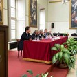 Torino, Università degli Studi - Il Presidente della Camera Gianfranco Fini interviene al convegno 'Intellettuali e partiti politici nella storia della Repubblica. Giornata di studio in onore di Ugo Spagnoli'