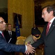 Palazzo Montecitorio - Il Presidente della Camera Gianfranco Fini incontra il Presidente della Repubblica islamica del Pakistan Asif Ali Zardari