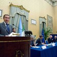 Palazzo Montecitorio - Il Presidente della Camera Gianfranco Fini al Convegno: 'Le nuove culture politiche per il XXI secolo'