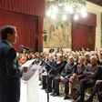Il Presidente della Camera dei deputati, Gianfranco Fini, interviene alla Presentazione del film 'Il Sole Dentro', di Paolo Bianchini