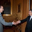 Il Presidente della Camera dei deputati Gianfranco Fini con il Presidente della Repubblica di Bulgaria Rosen Plevneliev