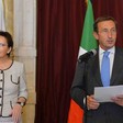 Il Presidente della Camera dei deputati, Gianfranco Fini, interviene all'inaugurazione della Mostra storica 'I Polacchi nel Risorgimento Italiano'