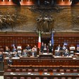 La neo eletta Presidente della Camera dei deputati, Laura Boldrini, pronuncia il suo discorso di insediamento