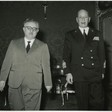 Il presidente della Camera Giovanni Leone riceve l'ammiraglio Francesco Ruta