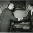 Il presidente della Camera dei Deputati Brunetto Bucciarelli Ducci riceve l'ambasciatore della Jugoslavia Ivo Vejvoda