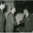 Il presidente della Camera dei Deputati Brunetto Bucciarelli Ducci riceve il nuovo ambasciatore dell'URSS Nikita Ryzhov