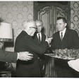 Il presidente della Camera dei Deputati Alessandro Pertini riceve il ministro degli Esteri sovietico Gromyko
