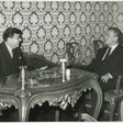 Il presidente della Camera dei Deputati Pietro Ingrao riceve l'ambasciatore di Cecoslovacchia