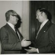 L'ambasciatore USA Richard Gardner giunge a Montecitorio e viene ricevuto dal presidente della Camera dei Deputati Pietro Ingrao