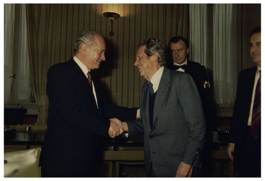 Incontro dell'on. Piccoli con il Presidente della Repubblica di Cipro George Vassiliev